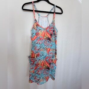 Amazon Essentials printed romper dress